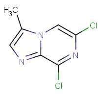 84066-16-0 6,8-dichloro-3-methylimidazo[1,2-a]pyrazine chemical structure