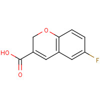 452076-93-6 6-fluoro-2H-chromene-3-carboxylic acid chemical structure