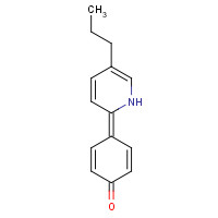 383164-36-1 4-(5-propyl-1H-pyridin-2-ylidene)cyclohexa-2,5-dien-1-one chemical structure
