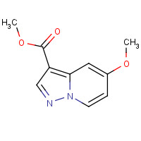 99446-31-8 methyl 5-methoxypyrazolo[1,5-a]pyridine-3-carboxylate chemical structure