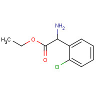 500772-75-8 ethyl 2-amino-2-(2-chlorophenyl)acetate chemical structure
