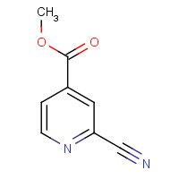 94413-64-6 methyl 2-cyanopyridine-4-carboxylate chemical structure