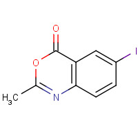 40889-40-5 6-iodo-2-methyl-3,1-benzoxazin-4-one chemical structure