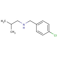 69957-81-9 N-[(4-chlorophenyl)methyl]-2-methylpropan-1-amine chemical structure