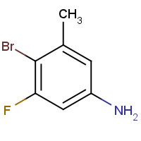 1356113-07-9 4-bromo-3-fluoro-5-methylaniline chemical structure