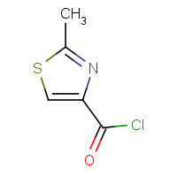 55842-53-0 2-methyl-1,3-thiazole-4-carbonyl chloride chemical structure