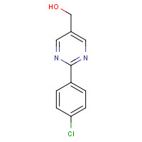 1102229-82-2 [2-(4-chlorophenyl)pyrimidin-5-yl]methanol chemical structure