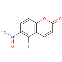 142404-10-2 5-iodo-6-nitrochromen-2-one chemical structure