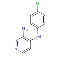 50427-42-4 4-N-(4-chlorophenyl)pyridine-3,4-diamine chemical structure