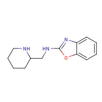 475105-37-4 N-(piperidin-2-ylmethyl)-1,3-benzoxazol-2-amine chemical structure