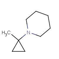 344396-11-8 1-(1-methylcyclopropyl)piperidine chemical structure