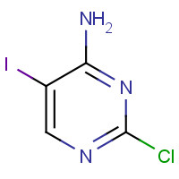 597551-56-9 2-chloro-5-iodopyrimidin-4-amine chemical structure