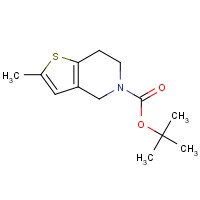 230301-74-3 tert-butyl 2-methyl-6,7-dihydro-4H-thieno[3,2-c]pyridine-5-carboxylate chemical structure