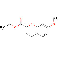 180716-13-6 ethyl 7-methoxy-3,4-dihydro-2H-chromene-2-carboxylate chemical structure