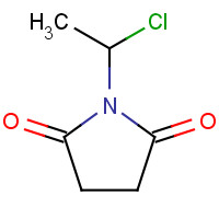 55943-86-7 1-(1-chloroethyl)pyrrolidine-2,5-dione chemical structure
