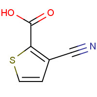 58231-00-8 3-cyanothiophene-2-carboxylic acid chemical structure