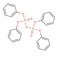 10448-49-4 diphenoxyphosphoryl diphenyl phosphate chemical structure