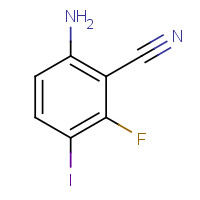 1000577-82-1 6-amino-2-fluoro-3-iodobenzonitrile chemical structure