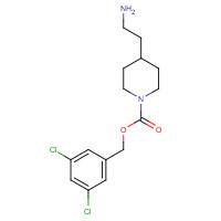 1613512-92-7 (3,5-dichlorophenyl)methyl 4-(2-aminoethyl)piperidine-1-carboxylate chemical structure