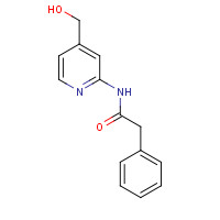 1368137-44-3 N-[4-(hydroxymethyl)pyridin-2-yl]-2-phenylacetamide chemical structure