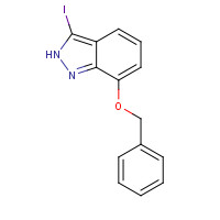 944899-22-3 3-iodo-7-phenylmethoxy-2H-indazole chemical structure