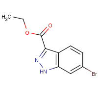885272-94-6 ethyl 6-bromo-1H-indazole-3-carboxylate chemical structure
