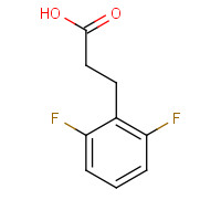 167683-63-8 3-(2,6-difluorophenyl)propanoic acid chemical structure