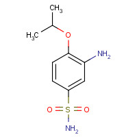 90566-23-7 3-amino-4-propan-2-yloxybenzenesulfonamide chemical structure