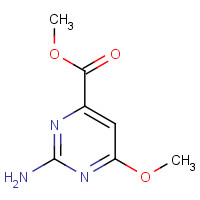 365413-28-1 methyl 2-amino-6-methoxypyrimidine-4-carboxylate chemical structure