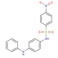 28829-80-3 N-(4-anilinophenyl)-4-nitrobenzenesulfonamide chemical structure