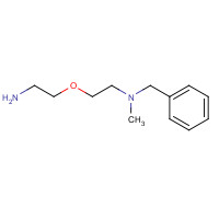 147460-90-0 2-[2-[benzyl(methyl)amino]ethoxy]ethanamine chemical structure