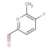 884495-34-5 5-fluoro-6-methylpyridine-2-carbaldehyde chemical structure