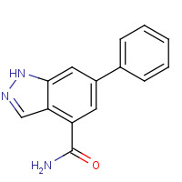 949464-62-4 6-phenyl-1H-indazole-4-carboxamide chemical structure