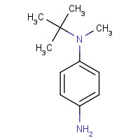 61015-98-3 4-N-tert-butyl-4-N-methylbenzene-1,4-diamine chemical structure