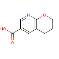 1260664-03-6 3,4-dihydro-2H-pyrano[2,3-b]pyridine-6-carboxylic acid chemical structure