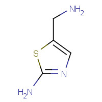 625440-80-4 5-(aminomethyl)-1,3-thiazol-2-amine chemical structure