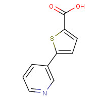 278803-20-6 5-pyridin-3-ylthiophene-2-carboxylic acid chemical structure
