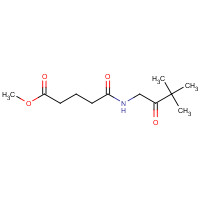 1244058-96-5 methyl 5-[(3,3-dimethyl-2-oxobutyl)amino]-5-oxopentanoate chemical structure
