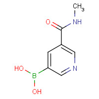 1286784-09-5 [5-(methylcarbamoyl)pyridin-3-yl]boronic acid chemical structure