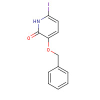 1333147-60-6 6-iodo-3-phenylmethoxy-1H-pyridin-2-one chemical structure