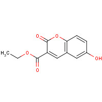70160-51-9 ethyl 6-hydroxy-2-oxochromene-3-carboxylate chemical structure