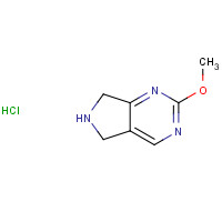 1360364-97-1 2-methoxy-6,7-dihydro-5H-pyrrolo[3,4-d]pyrimidine;hydrochloride chemical structure