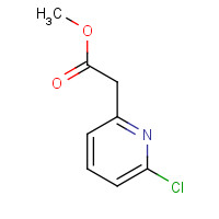 161807-18-7 methyl 2-(6-chloropyridin-2-yl)acetate chemical structure