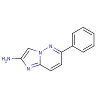 1005785-78-3 6-phenylimidazo[1,2-b]pyridazin-2-amine chemical structure