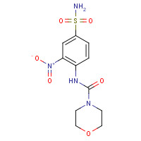 1256667-63-6 N-(2-nitro-4-sulfamoylphenyl)morpholine-4-carboxamide chemical structure