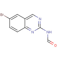 882679-05-2 N-(6-bromoquinazolin-2-yl)formamide chemical structure