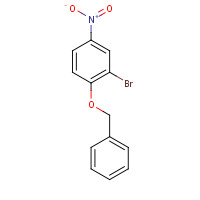 191602-86-5 2-bromo-4-nitro-1-phenylmethoxybenzene chemical structure