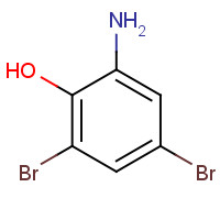 10539-14-7 2-amino-4,6-dibromophenol chemical structure