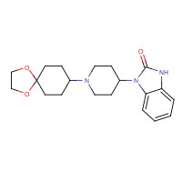 179322-04-4 3-[1-(1,4-dioxaspiro[4.5]decan-8-yl)piperidin-4-yl]-1H-benzimidazol-2-one chemical structure