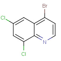 35478-81-0 4-bromo-6,8-dichloroquinoline chemical structure